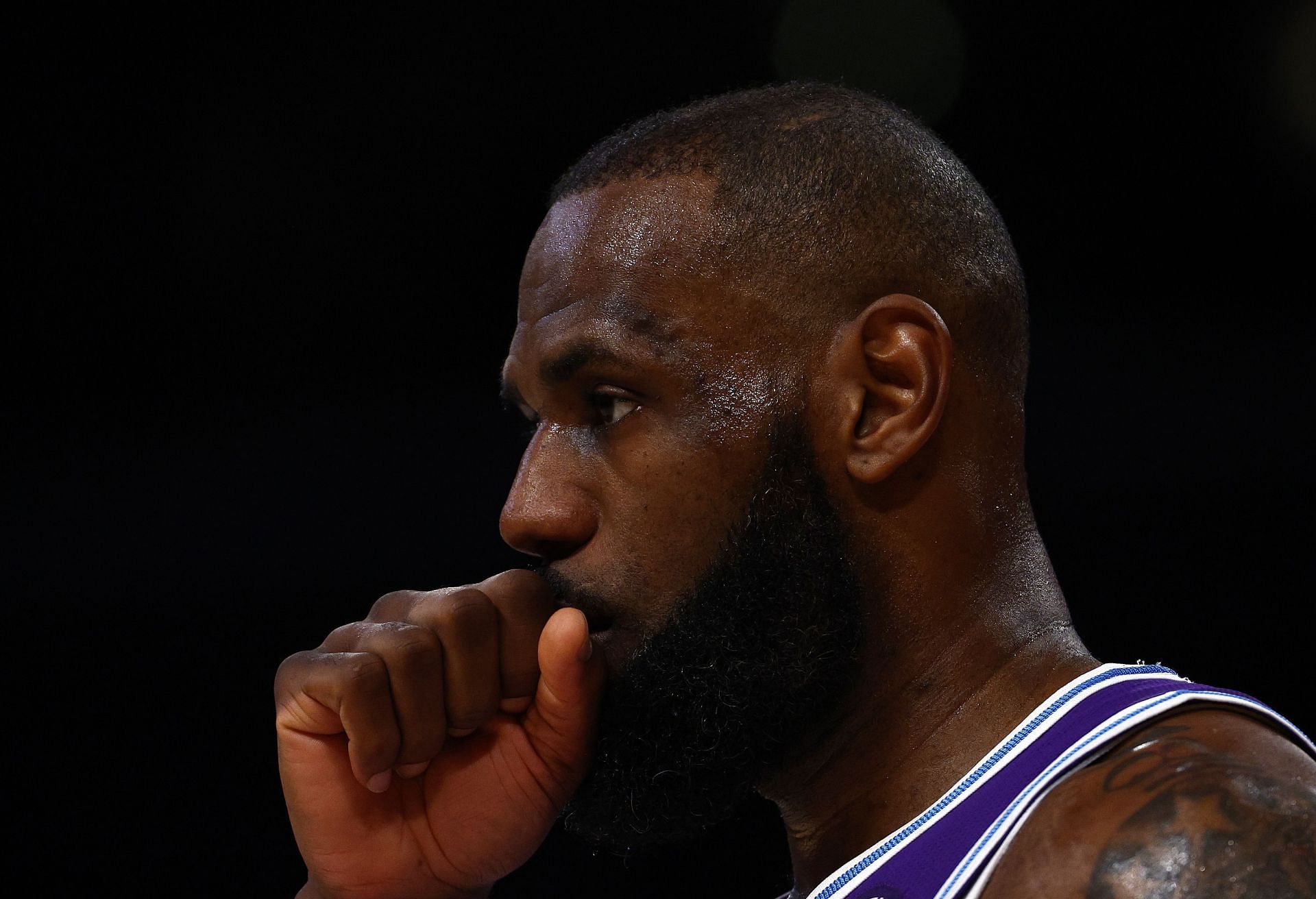 Skip Bayless breaks character after Lakers star LeBron James surpasses Karl  Malone record