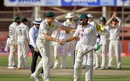 [Watch] Babar Azam's historic knock ends on 196 in thrilling chase; Aussies congratulate him