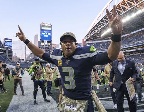 Seattle Seahawks quarterback Russell Wilson