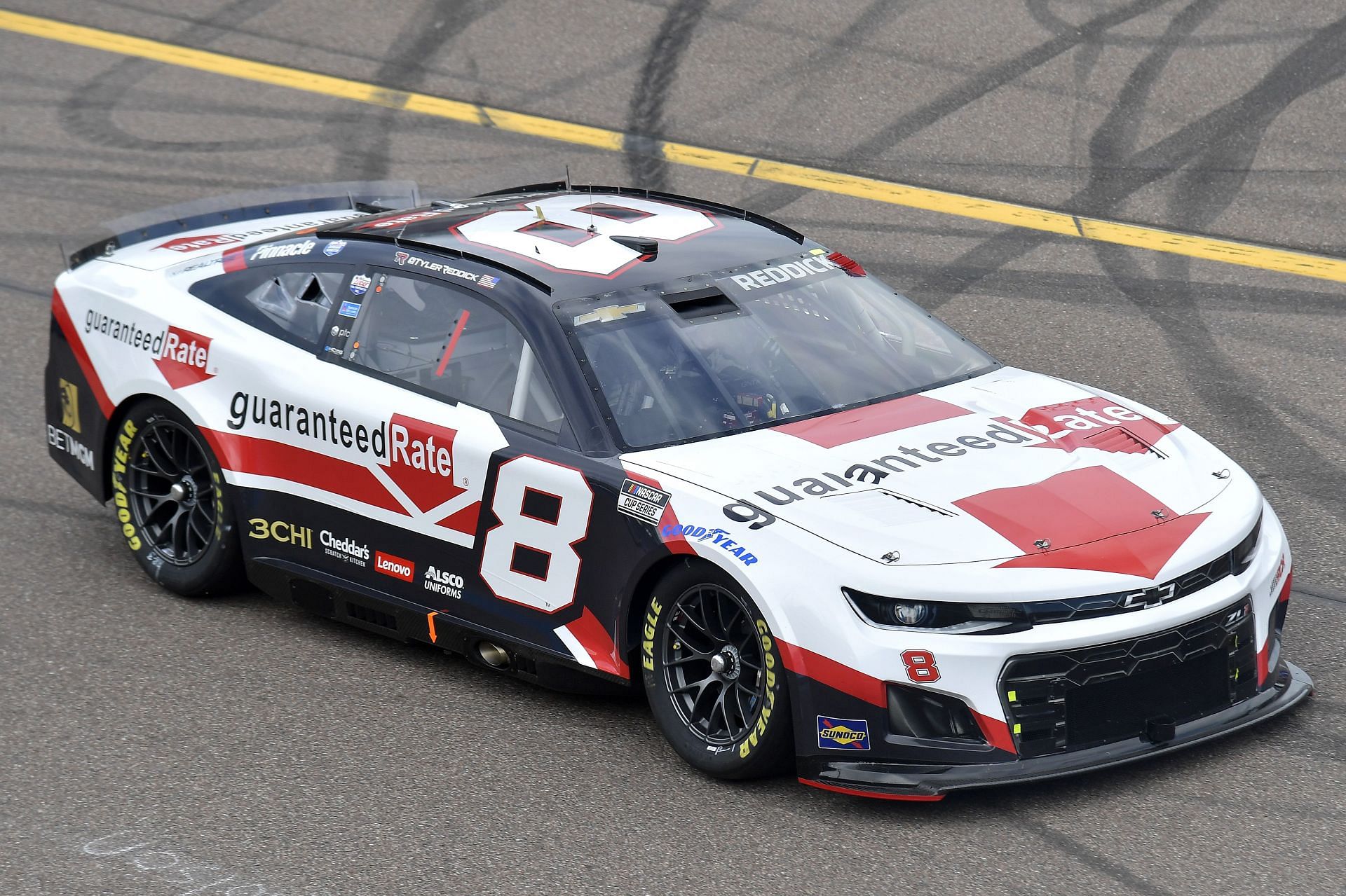 Tyler Reddick drives during the Ruoff Mortgage 500 at Phoenix Raceway.