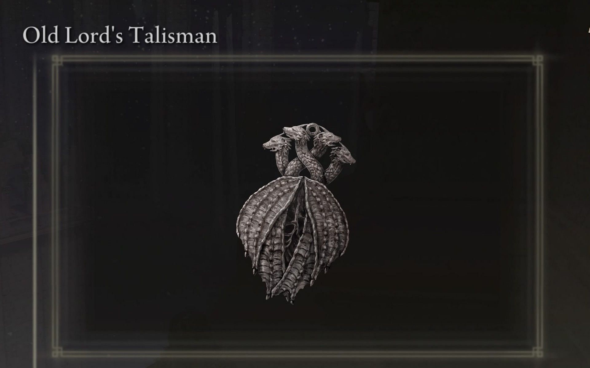 The talisman can be used to increase spell duration. (Image via FromSoftware)