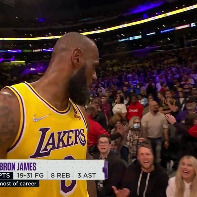 LeBron-Stafford Interaction  Highlights and Live Video from