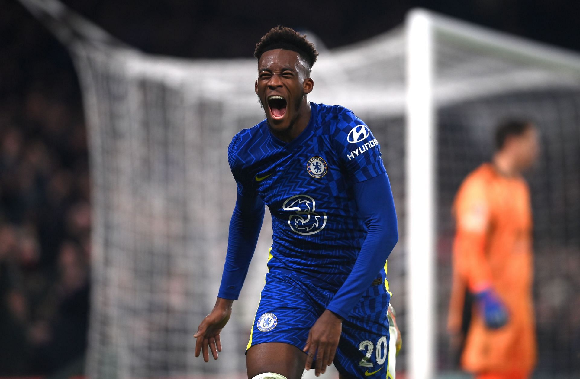 Callum Hudson-Odoi in Champions League action against Juventus.