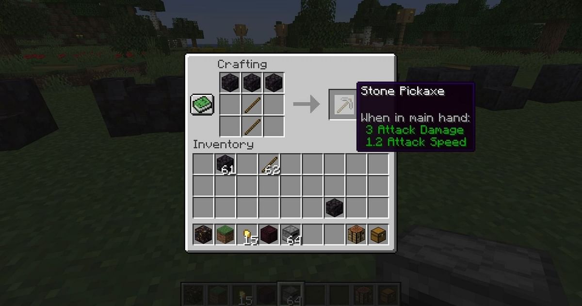 What is blackstone mostly used for in Minecraft?