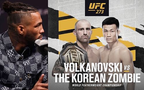 Kevin Lee ( Image credit: @motownphenom on Instagram); Alexander Volkanovski vs. Chan Sung Jung (Image credit: @alexvolkanovski on Instagram)