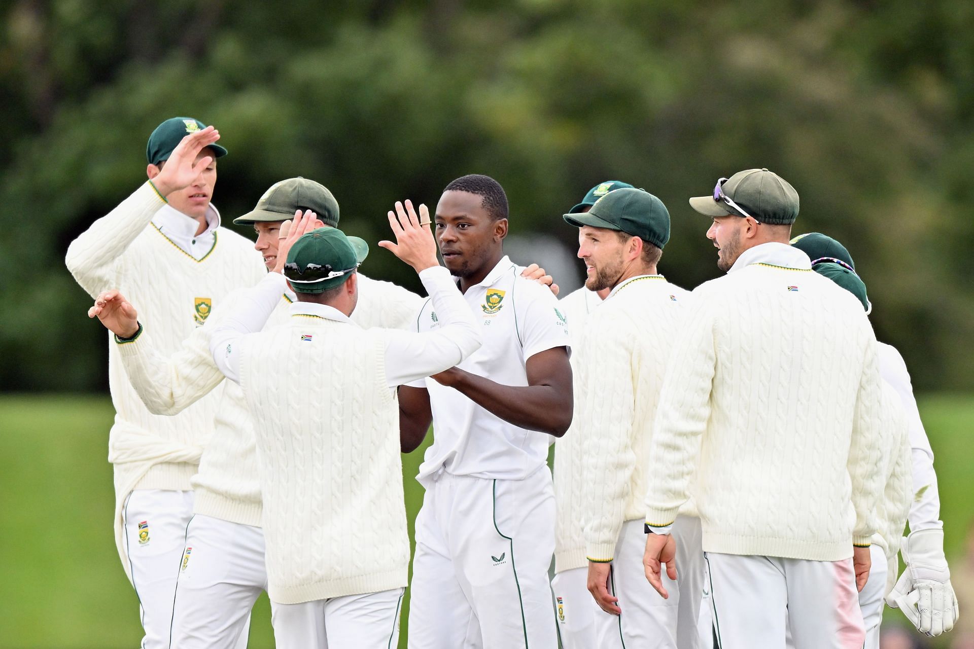 South Africa cricket team. (Credits: Getty)