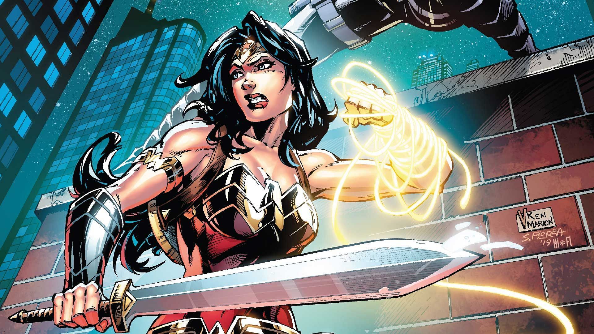 Wonder Woman holds incredible physical strength (Image via DC)