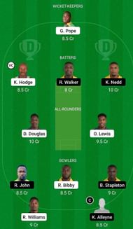 LSH vs SPB Fantasy Suggestion Team 1