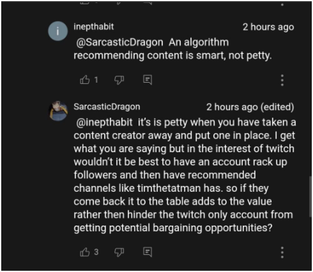 Is it really petty? Not everyone seems to agree on that point (Image via Ah Jake LOL/YouTube)