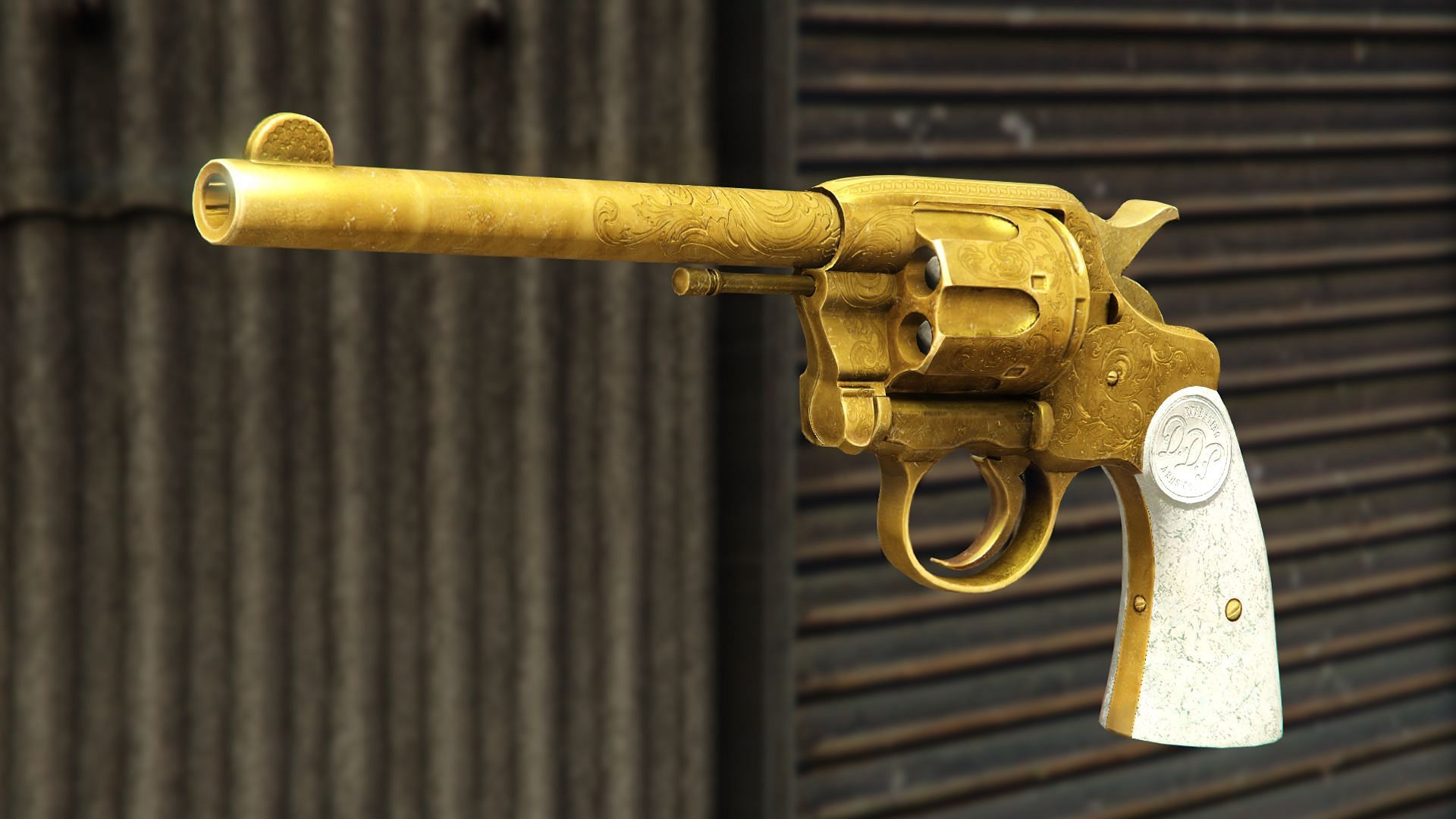 How the gun looks like in GTA Online (Image via Rockstar Games)