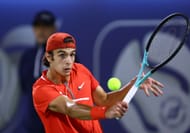 Musetti at the 2022 Dubai Open