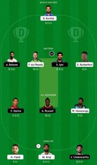 RCB vs KKR Dream11 suggestion for today's IPL match