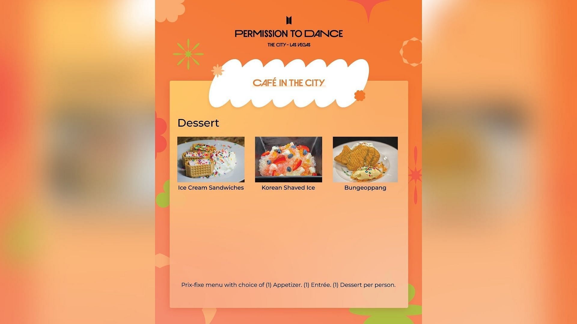 PTD Las Vegas cafe meals menu at Mandalay Bay (Image via @MandalayBay/Twitter)