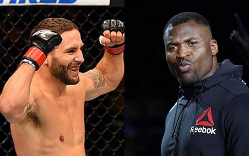 Chad Mendes (left. Image credit: ufc.com) Francis Ngannou (right. Image credit: ufc.com)