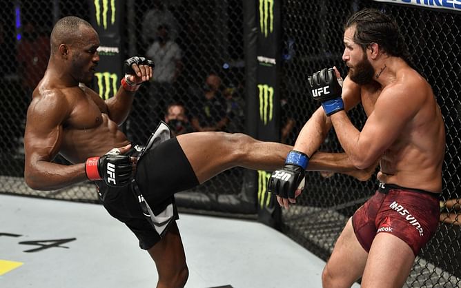 "A lot was made of him taking the fight on 6 days' notice" - Kamaru Usman recalls his knockout of Jorge Masvidal in rematch