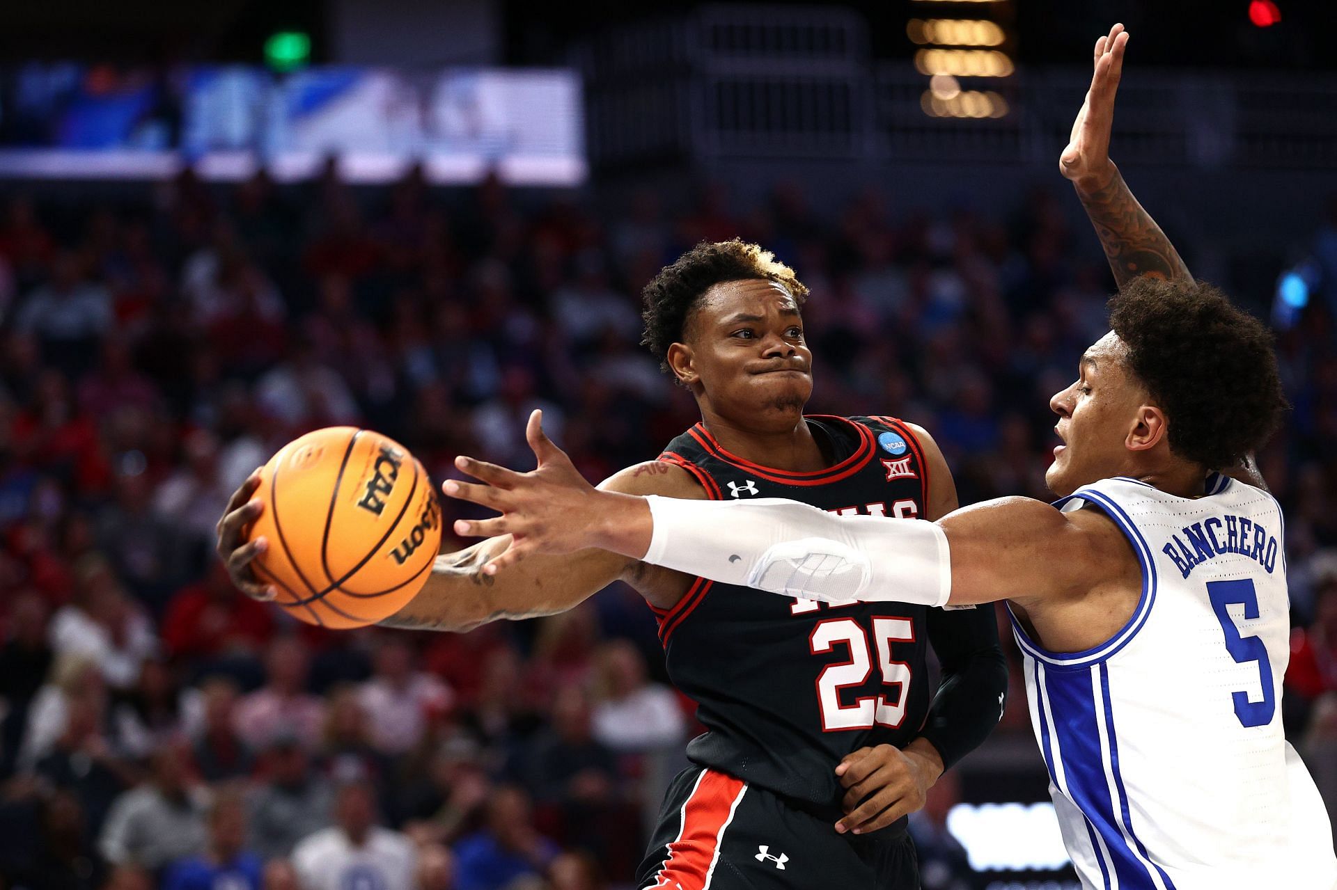 Paolo Banchero showed potent offense and defense in Duke&#039;s win over Texas Tech.