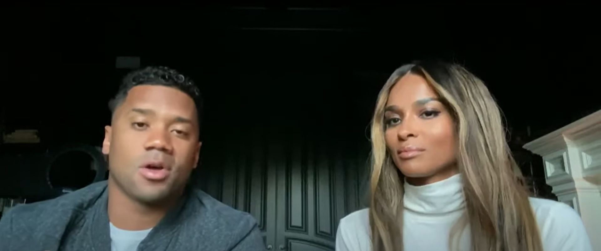 Russell and Ciara on the Today Show