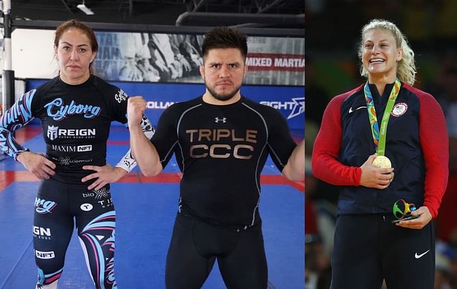 "I went too far" - Kayla Harrison reacts hilariously to being blocked by Cris Cyborg after Twitter back and forth involving Henry Cejudo