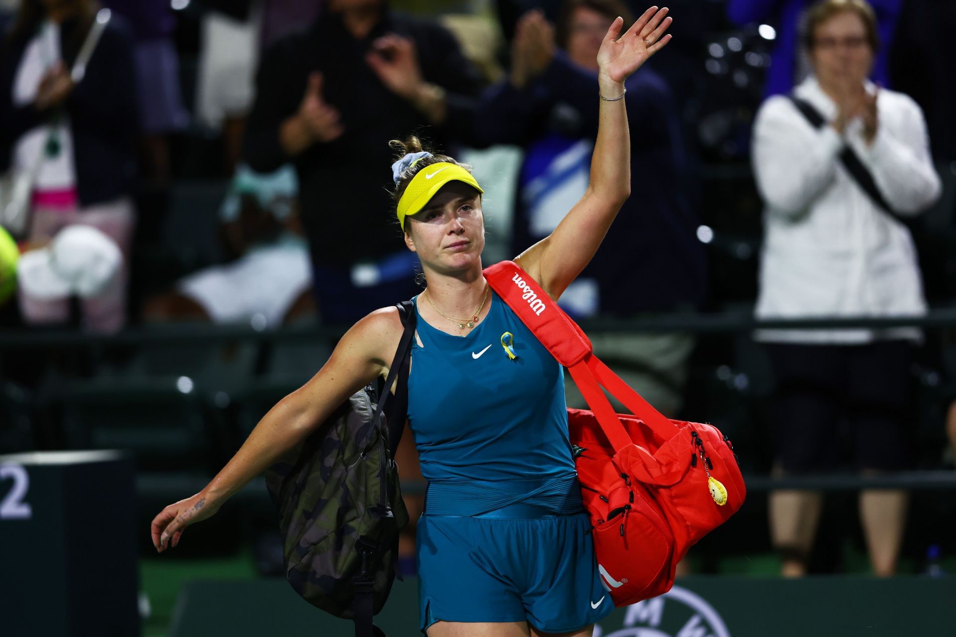 Svitolina at the 2022 BNP Paribas Open