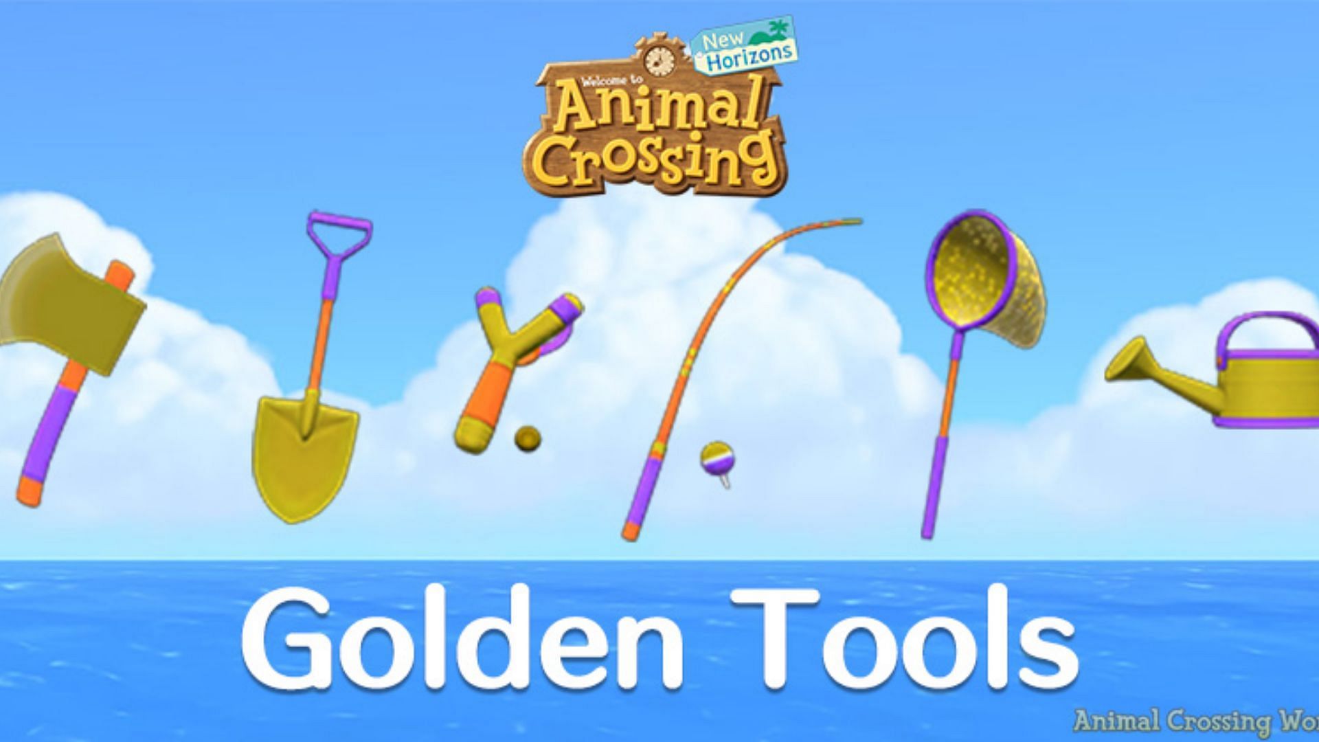 Are Golden Tools breakable in Animal Crossing: New Horizons (Image via Animal Crossing World)