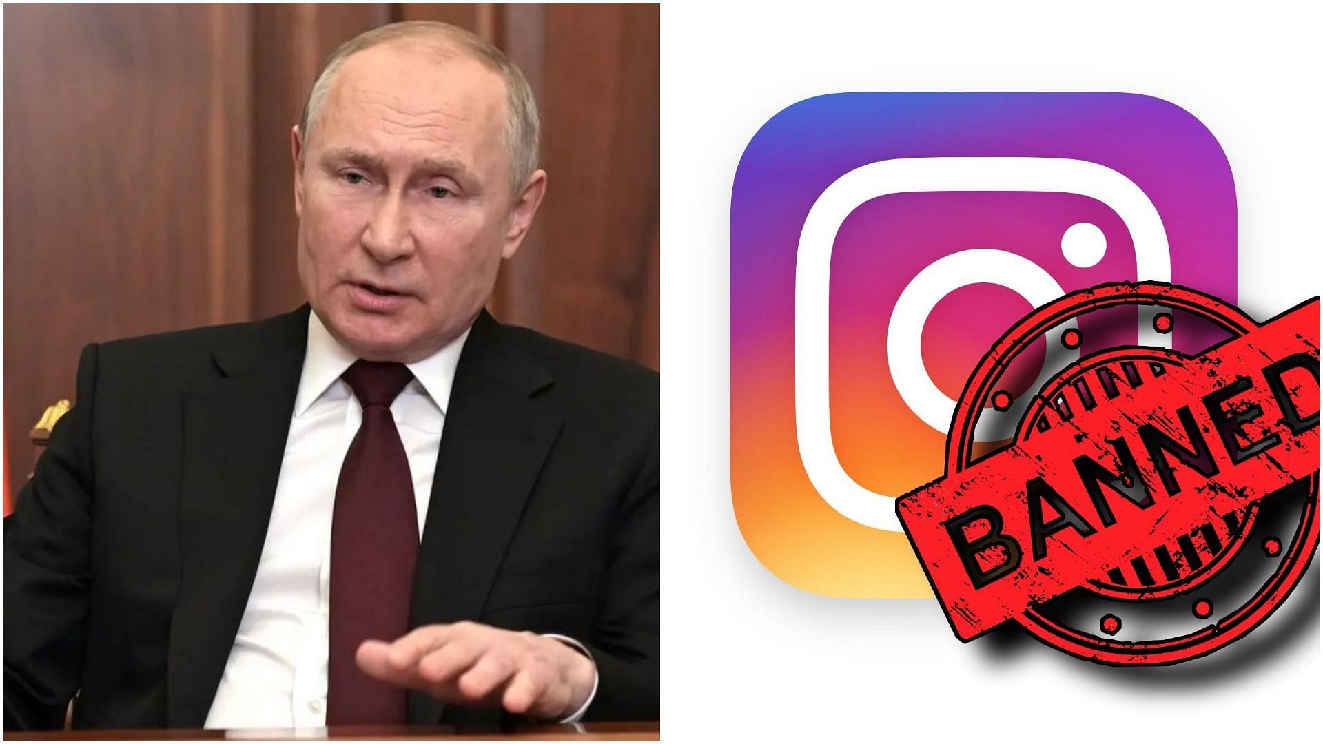 Russian government advised citizens to use Russian build versions of the app (Image via leadervladimirputin/Instagram and Sportskeeda)