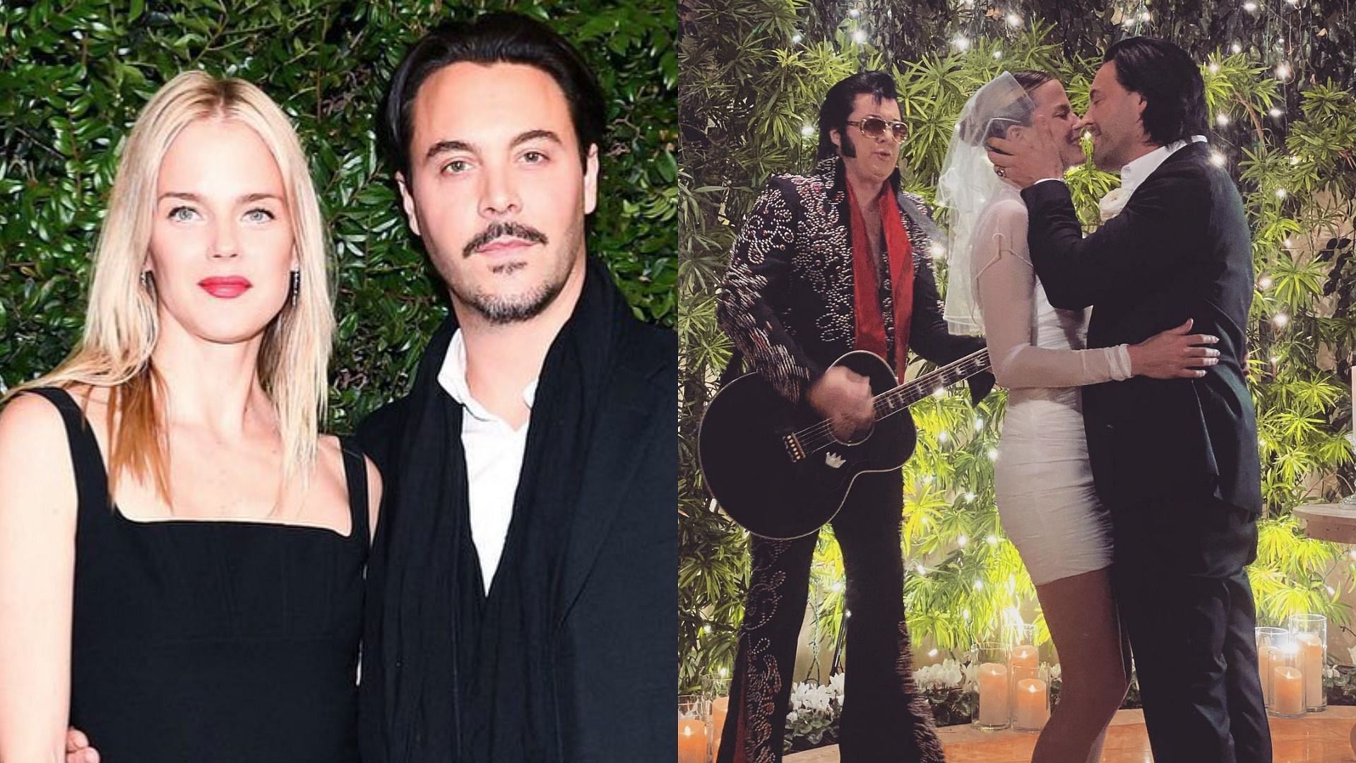 Jack Huston is now married to his long term girlfriend (Images via Shannan Click/Instagram)