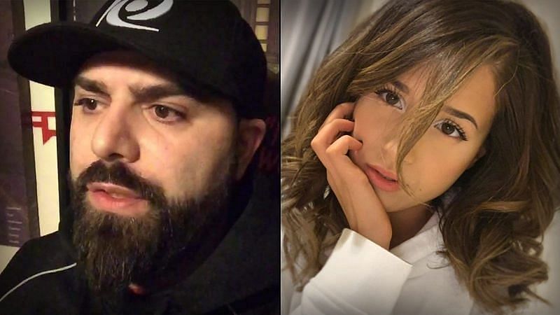 Keemstar and Pokimane have had several public standoffs (Image via Sportskeeda)