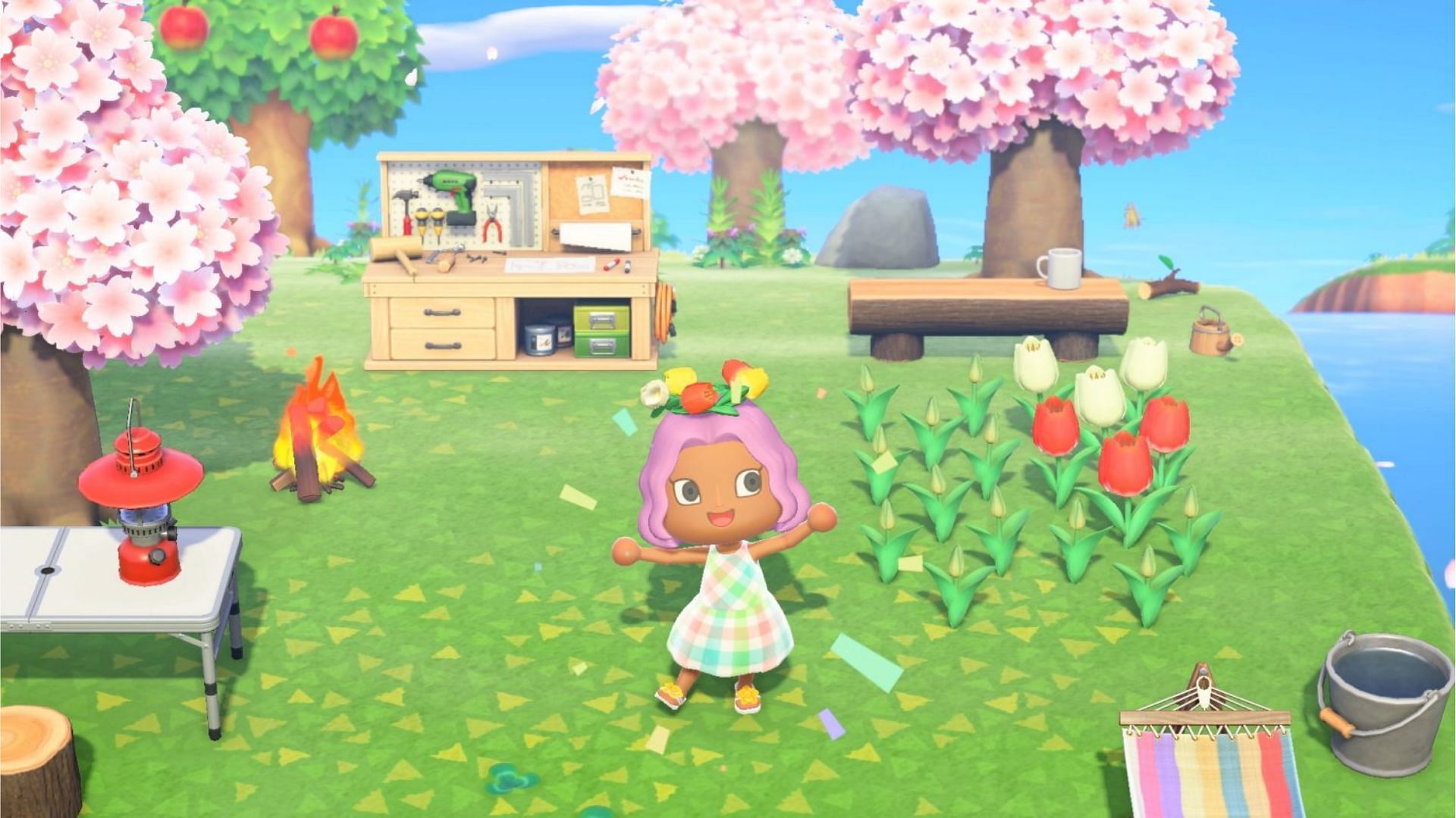 Cherry Blossom season is set to appear in Animal Crossing: New Horizons sooner than players would expect (Image via WAMU)