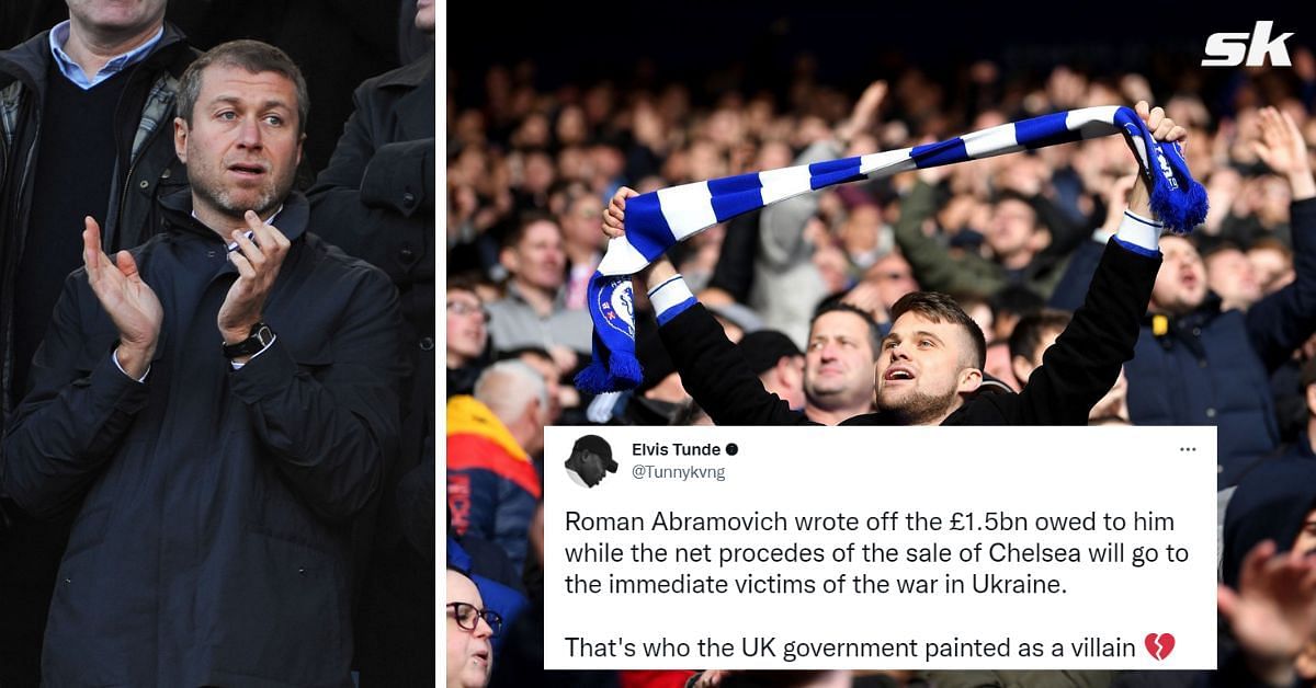 Chelsea fans bid their farewell to Roman Abramovich