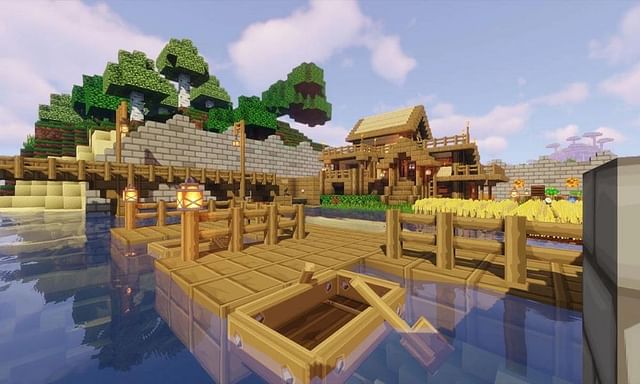 Minecraft: How to build a dock