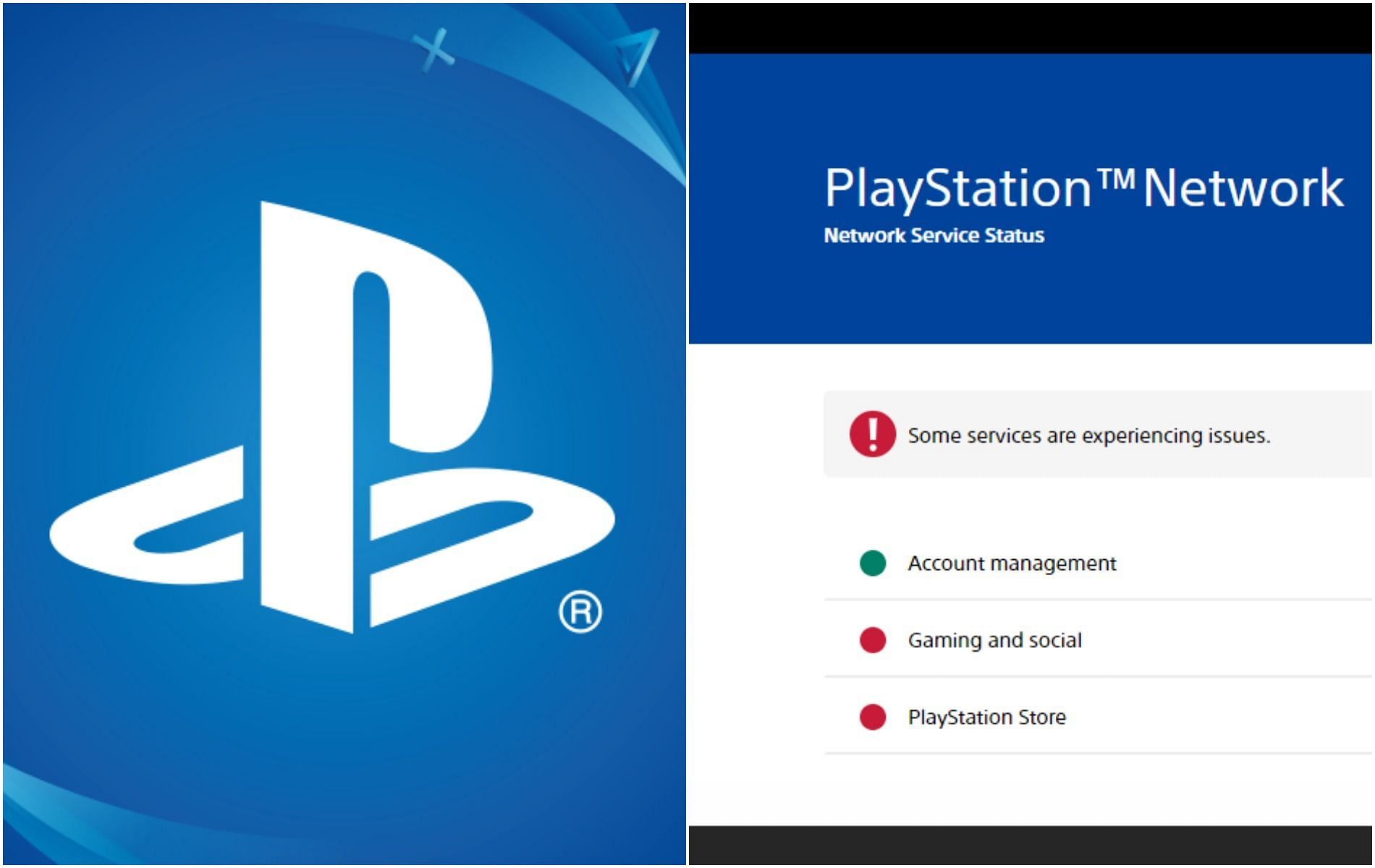 PlayStation Network currently experiencing issues