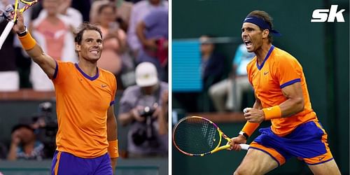 Rafael Nadal beat Carlos Alcaraz on Saturday at Indian Wells