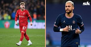 "Neymar used to be my idol" - Liverpool's Harvey Elliott explains why he no longer looks up to the PSG star
