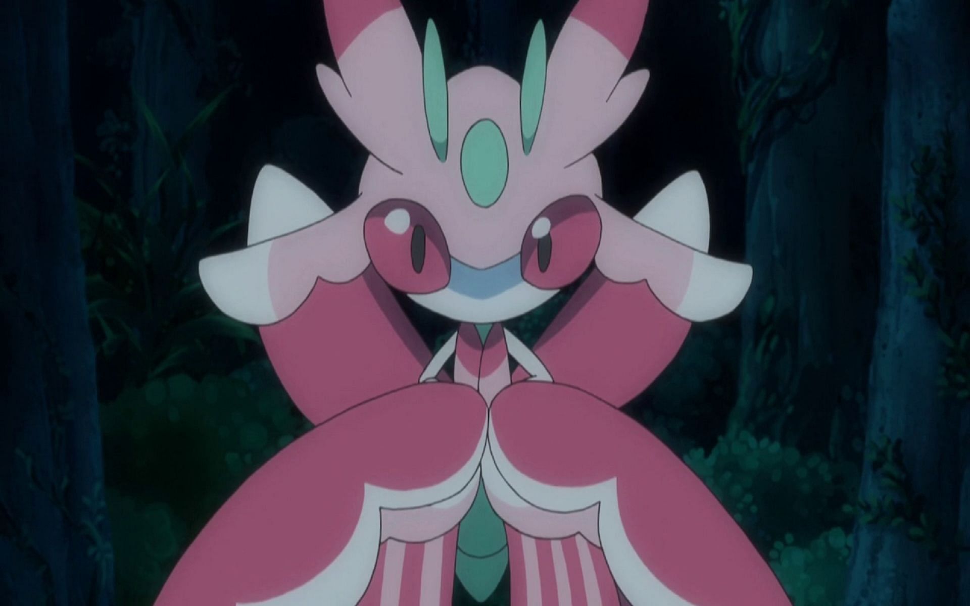 Lurantis as it appears in the Pok&eacute;mon anime (Image via The Pok&eacute;mon Company)