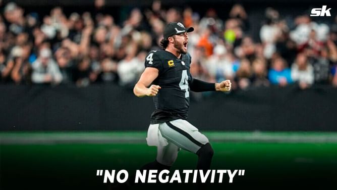 "I don't have time for your negativity" - Derek Carr sends message to his critics