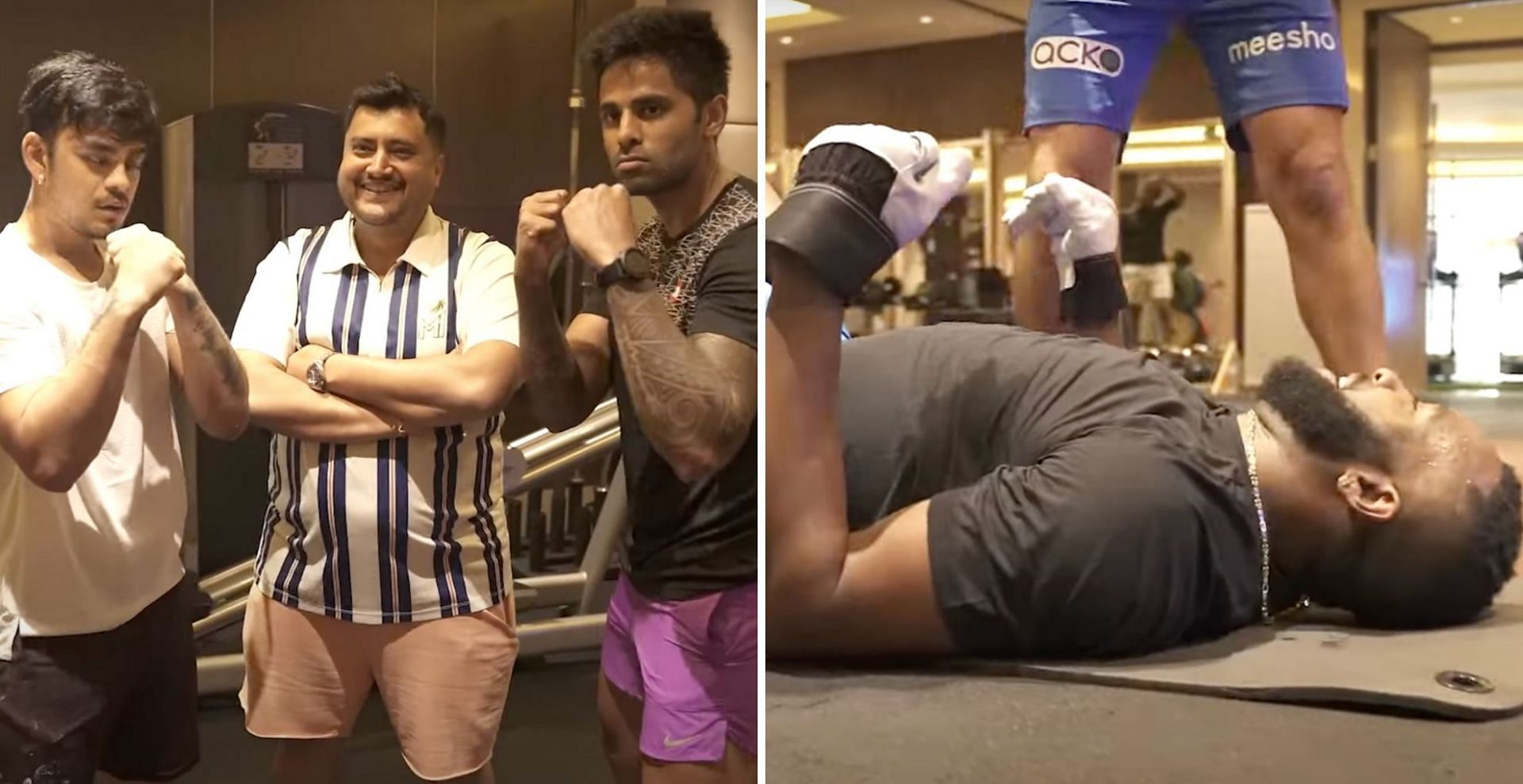 Mumbai Indians give a sneak peek to their daily routine (Credit: Twitter/MI)