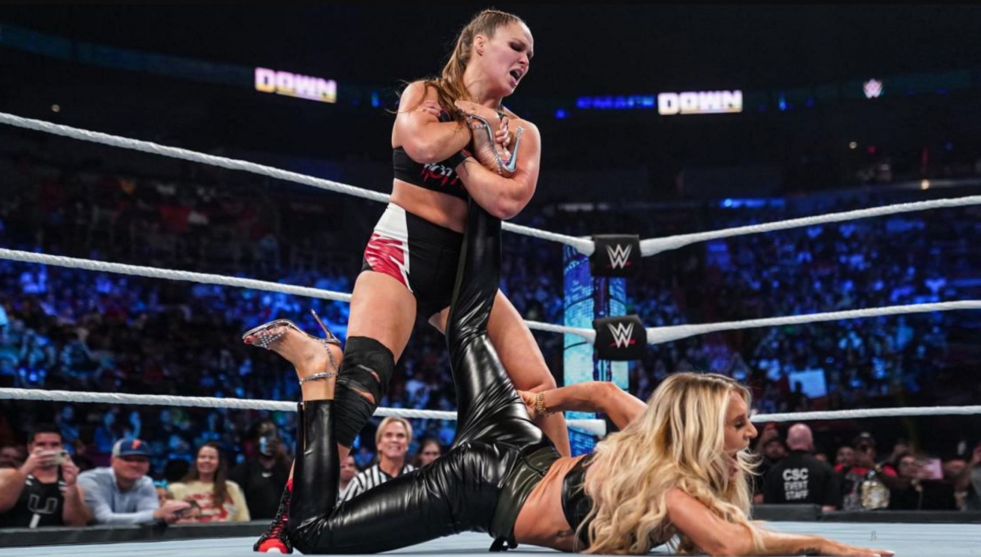This week&#039;s episode of SmackDown featured the in-ring debut of Ronda Rousey