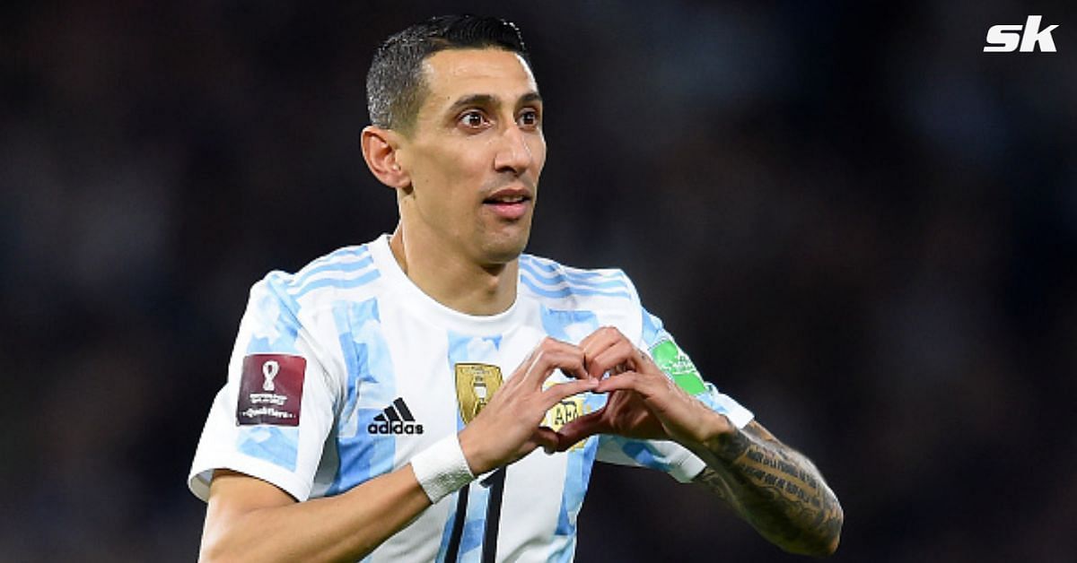 Argentina Angel Di Maria Jersey 2023 Qatar World Cup