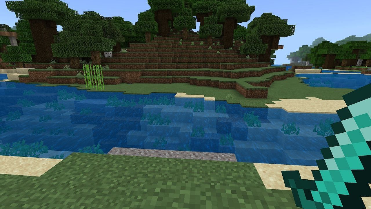 Players can use the swiftness potions to traverse long distances faster (Image via Minecraft)