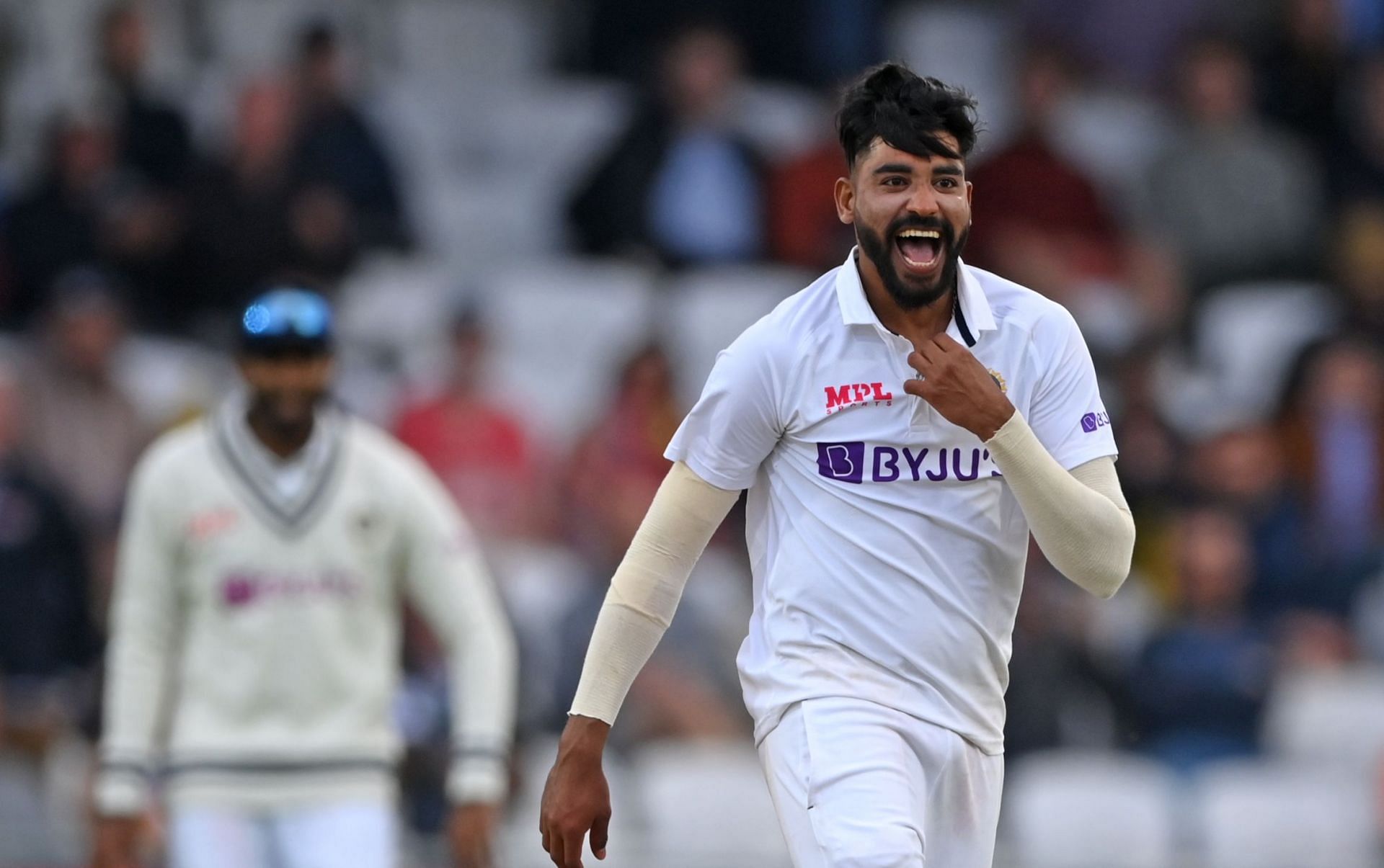 Mohammed Siraj rocked the opposition top order in the Mumbai Test against New Zealand