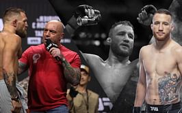 "Who the f*** kicks your leg better than Gaethje ?" - Joe Rogan thinks fight against Justin Gaethje could be "dangerous" for Conor McGregor