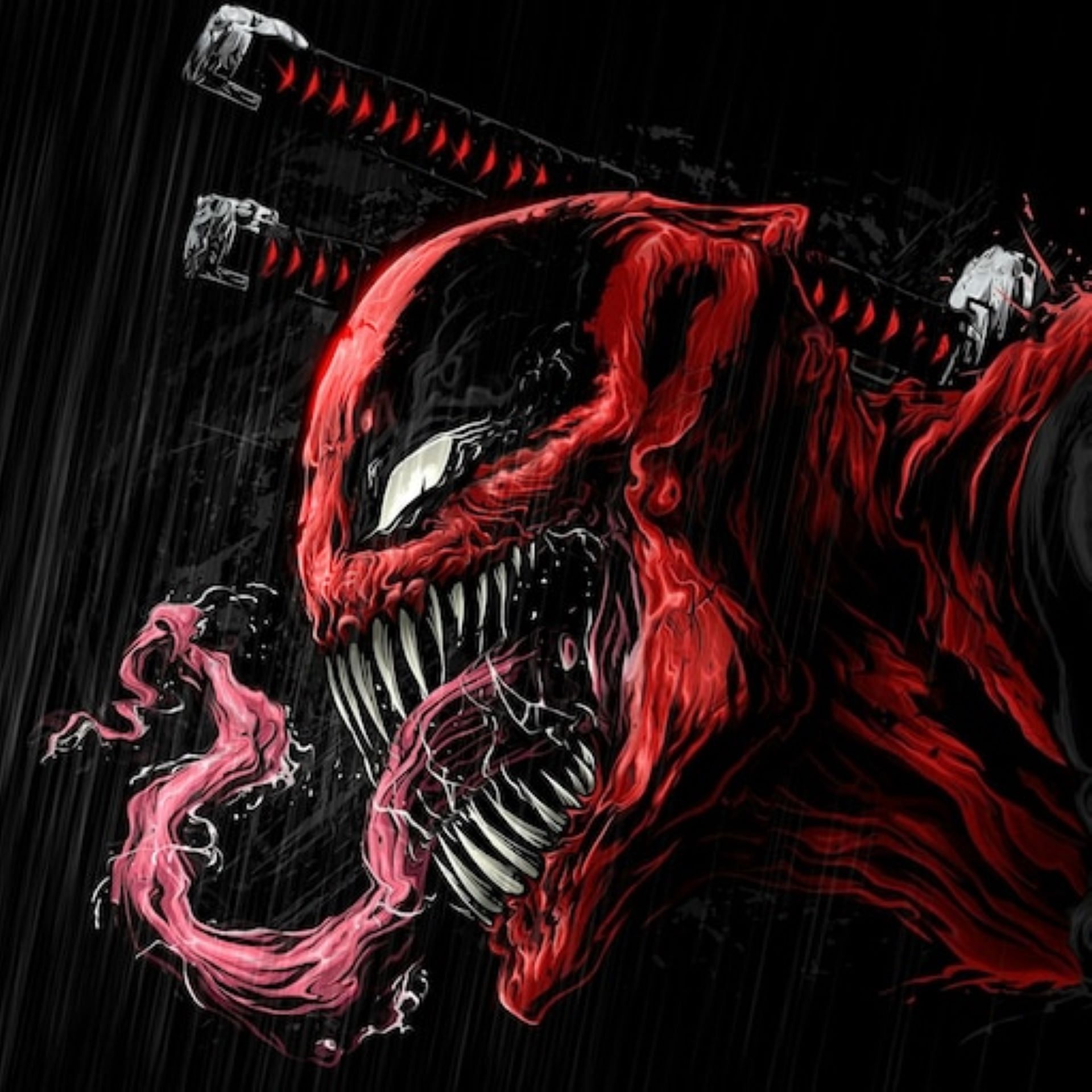 Venompool is the mixture of Symbiote and Deadpool ( Image via Marvel)