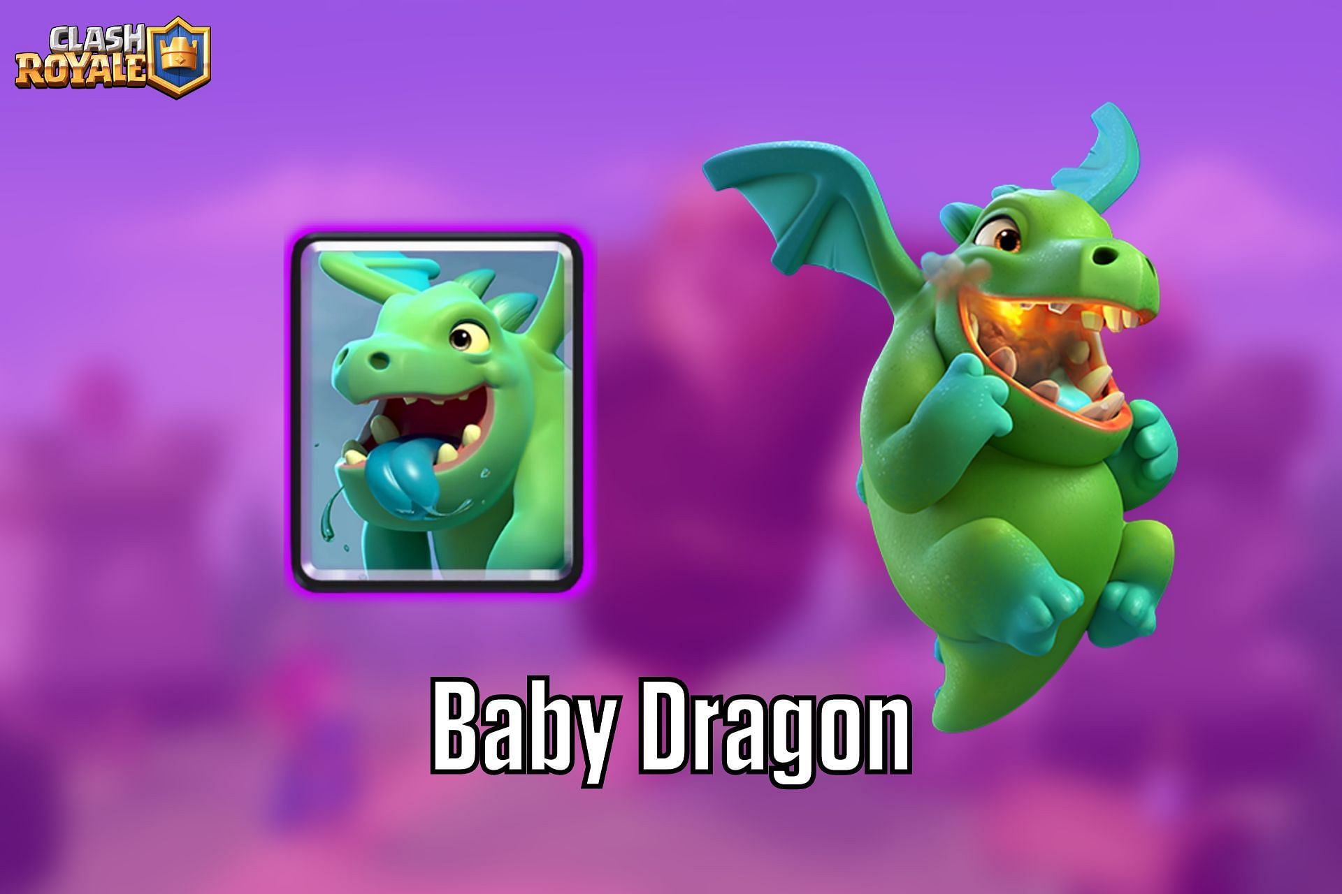 Unlock the Baby Dragon in Clash Royale (Image via Sportskeeda)