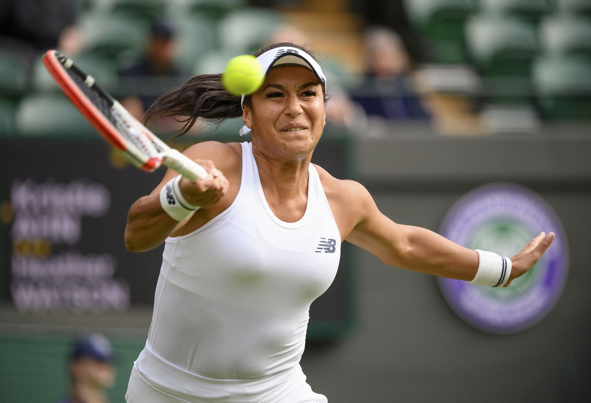 Heather Watson at Wimbledon 2021