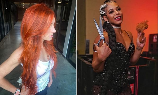 WWE Raw में फेमस Superstar द्वारा बाल काटने के बाद मौजूदा चैंपियन Becky Lynch ने अपने लुक में किया जबरदस्त बदलाव