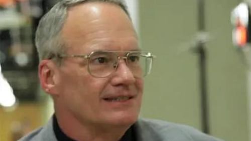 Jim Cornette backstage at a wrestling event