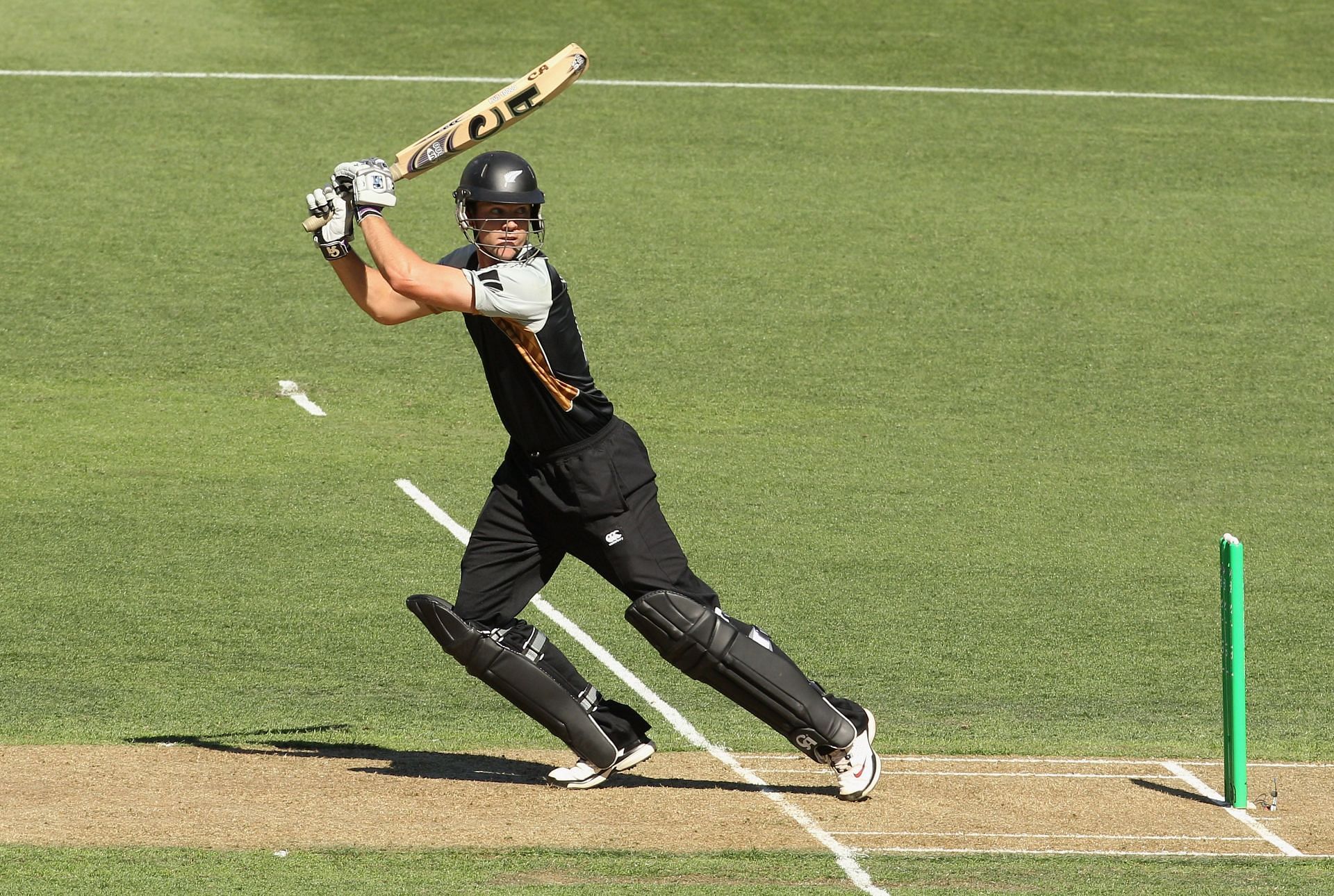 James Franklin during a T20 game. Pic: Getty Images