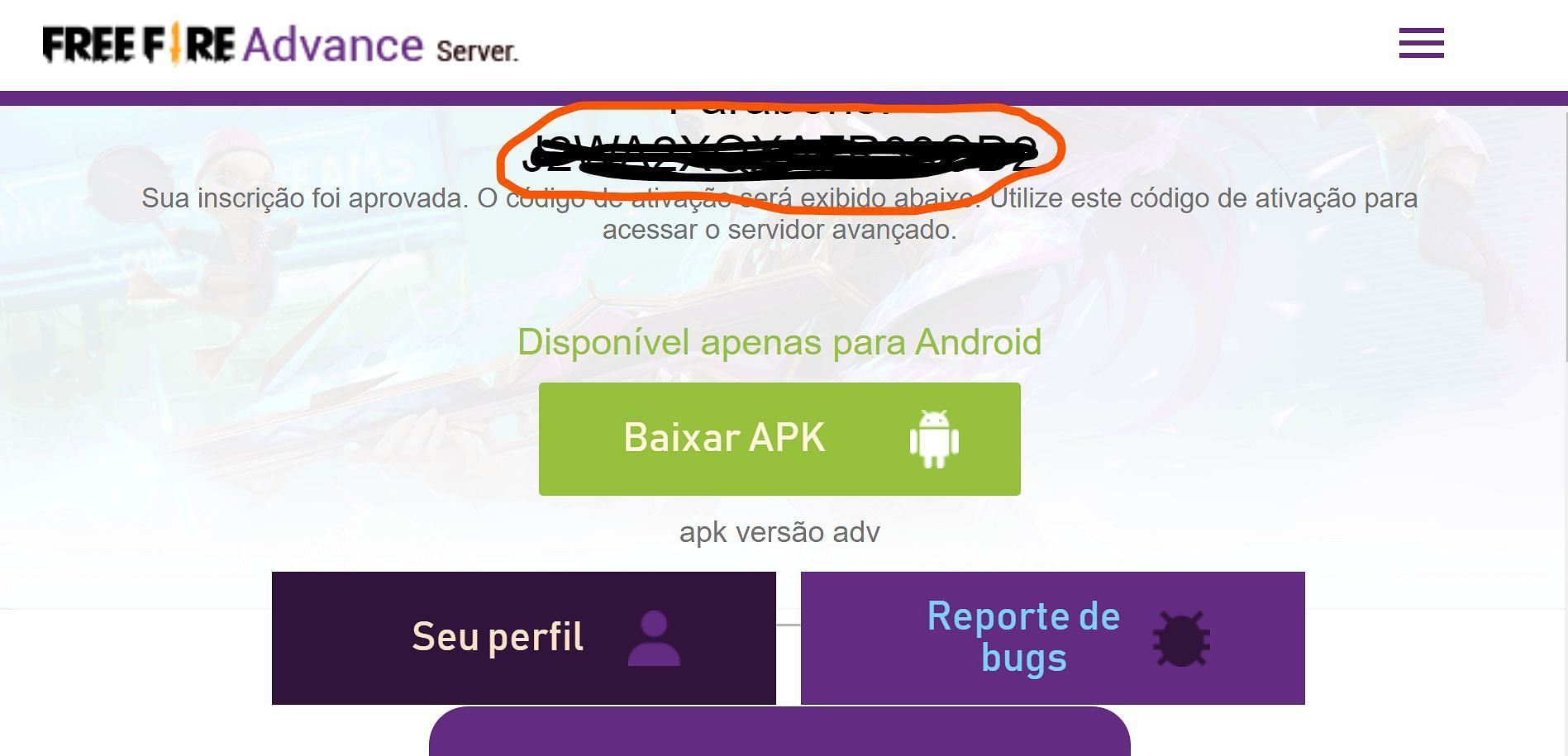 Servidor Avançado de Free Fire: como baixar APK de janeiro de 2022