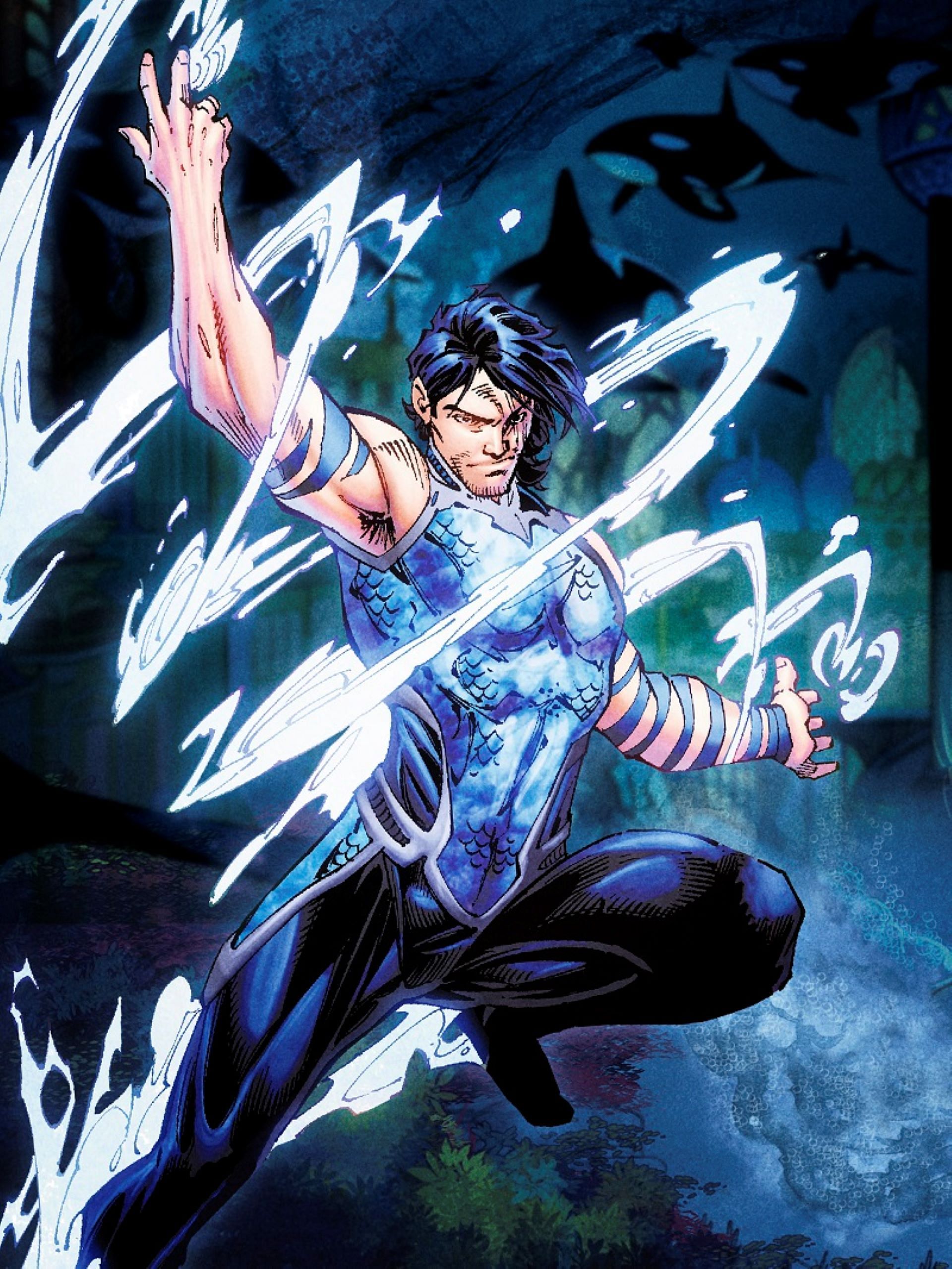 Garth was initially recognized as Aqualad (Image via DC)