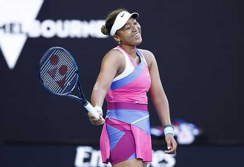 Naomi Osaka at the 2022 Australian Open.